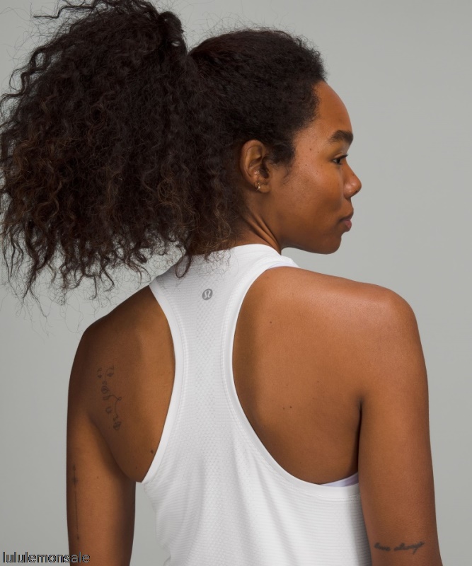 Lululemon Damen DELULU515 | Weiß Swiftly Tech Racerback Tank Top 20 Rennlänge